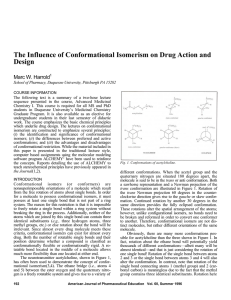 The Influence of Conformational Isomerism on Drug