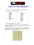 The Market - UMC Administration Course