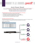 Auto Power Reset - Transition Networks