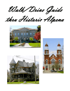 Historic Homes - Alpena - Alpena Chamber of Commerce