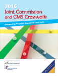 Joint Commission and CMS Crosswalk