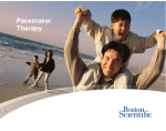 Pacemaker Therapy - Boston Scientific