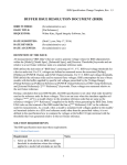 buffer issue resolution document (bird)