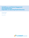 Self-Efficacy and Patient Engagement and Empowerment