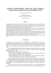 OPTIMAL TOPOGRAPHIC - ISOSTATIC CRUST MODELS FOR