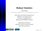 Robust Statistics - COST Action IC0702