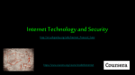 Internet Technology and Security