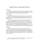 Smoke Theory of Electronic Devices