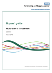 CEP0807 - Buyers` guide: Multi-slice CT scanners