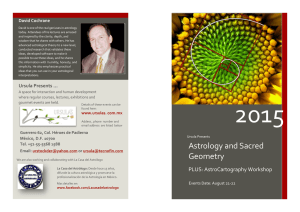 Astrology and Sacred Geometry