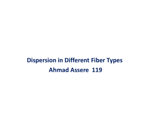 Bending What is Optical Fiber Dispersion?