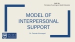 BMS3661 Interpersonal support