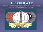 Cold War - Madison County Schools