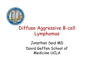 Diffuse Aggressive B-cell Lymphomas