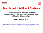 Distributed Intelligent Systems