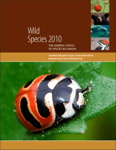 Wild Species 2010 - Publications du gouvernement du Canada