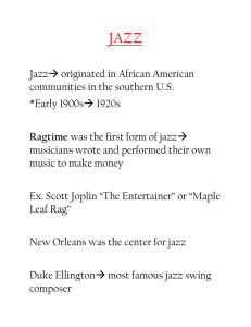 jazz notes