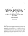 Interpretive Flexibility Along the Innovation Decision Process of the