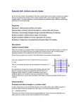 TAP409-0: Uniform electric fields