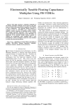 Electronically Tunable Floating Capacitance Multiplier Using FB