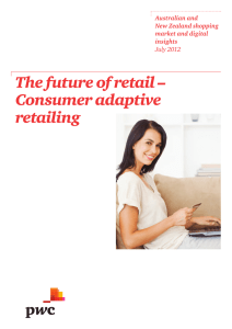 The future of retail – Consumer adaptive retailing