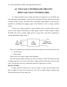 ac voltage controller circuits (rms voltage