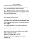 Chapter 10 Study Guide Chyme - A thick mixture of food and gastric