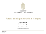 Forests as mitigation tools in Hungary (, 2403 kB)