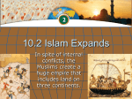 10.2 Islam Expands - Dearborn High School