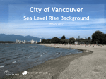 City of Vancouver Sea Level Rise Background