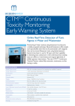 CTMTM Continuous Toxicity Monitoring Early
