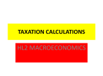 taxation calculations