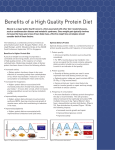 Benefits of a High Quality Protein Diet