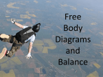 Free Body Diagrams and Balance