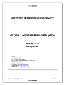 Global Information Grid (GIG)