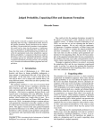Judged Probability, Unpacking Effect and Quantum Formalism