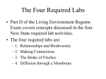 The Four Required Labs