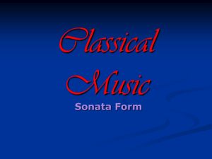 Sonata form