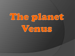 The planet Venus