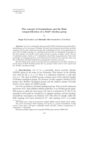 The concept of boundedness and the Bohr compactification of a