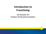 The US Franchise Industry