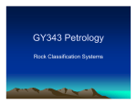 GY343 Petrology