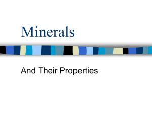 Minerals