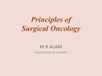 Principles of surgical oncology