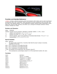 Function and Variable Reference ¶