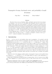 Nonnegative k-sums, fractional covers, and probability of small