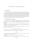Cohomology of Lie groups and Lie algebras