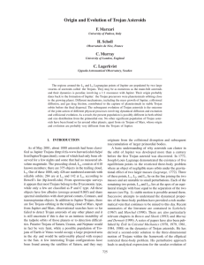 Origin and Evolution of Trojan Asteroids