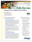Healthy Body Image: A Lesson Plan for Middle