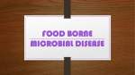 statistics of food-borne microbial disease